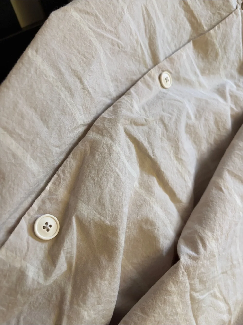 Parachute Light Beige Button-Up Shirt